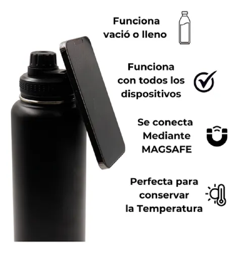 Miniatura 5 de Termo En Acero Inoxidable Con Soporte